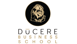 Logo of Ducere Global Business School with bold, modern typography.