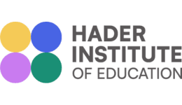 Hader Institute logo, 260x150 pixels