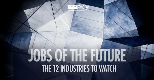 Banner: Top jobs of the future – Career FAQs career trends article
