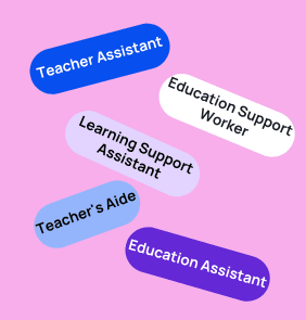 Portrait-style image representing teaching aistant