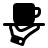 Career outcome icon – Waiter