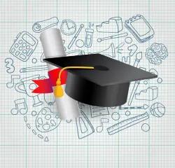 Comparison graphic of vocational vs university education