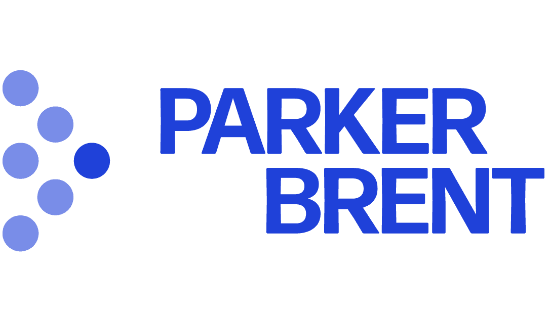Parker Brent company logo in blue
