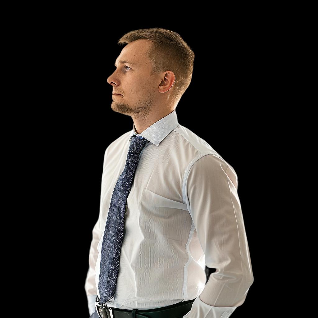 Senior accounts office professional working