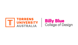 Torrens University Australia and Blue Mountains Hotel Management logos combined